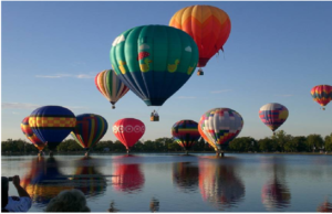 Balloons over Bagan